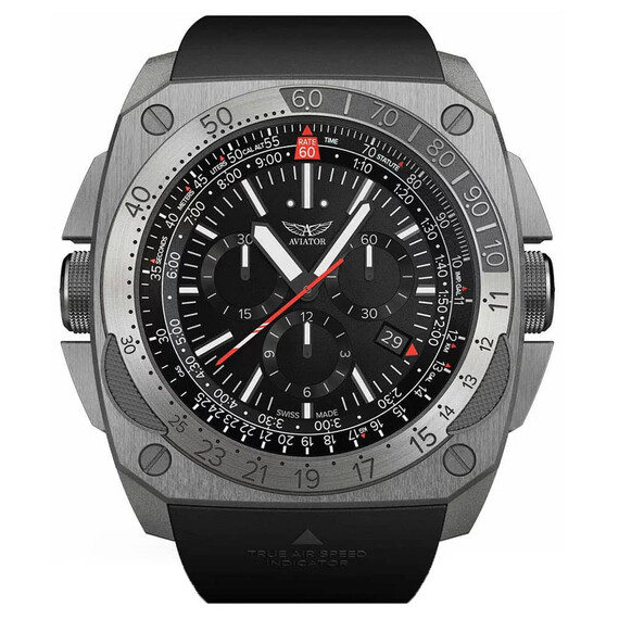 Pánské hodinky Aviator MIG-29 SMT M.2.30.0.219.6, Verze: černá 