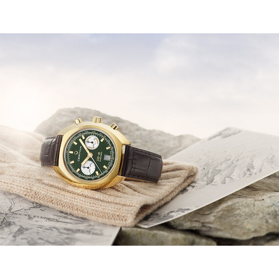 Pánské hodinky Certina DS-2 Chronograph Automatic C024.462.36.091.00, Verze: žluté zlato , 9 image