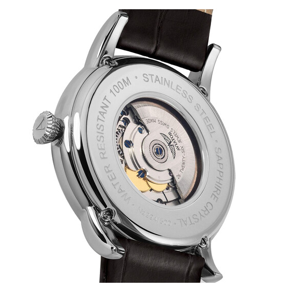 Pánské hodinky Aviator Douglas Day-Date V.3.20.0.141.4, Verze: hnědá2 , 2 image