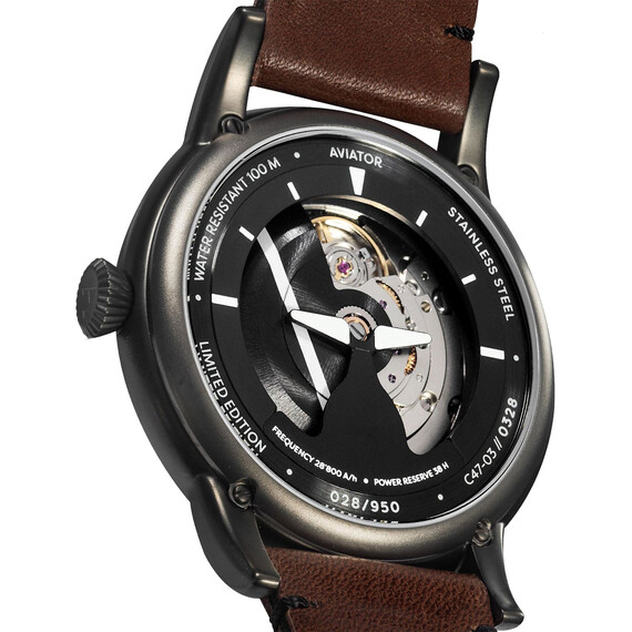 Pánské hodinky Aviator Douglas Dakota V.3.31.7.229.4, Verze: hnědá3 , 2 image