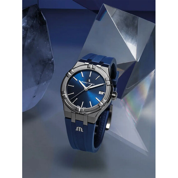 Dámské hodinky Maurice Lacroix Aikon Quartz AI1106-SS000-430-4, Verze: modrá , 3 image