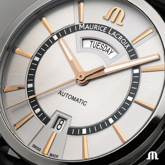 Pánské hodinky Maurice Lacroix Pontos Day Date PT6358-SS002-230-1, Verze: stříbrná2 , 2 image