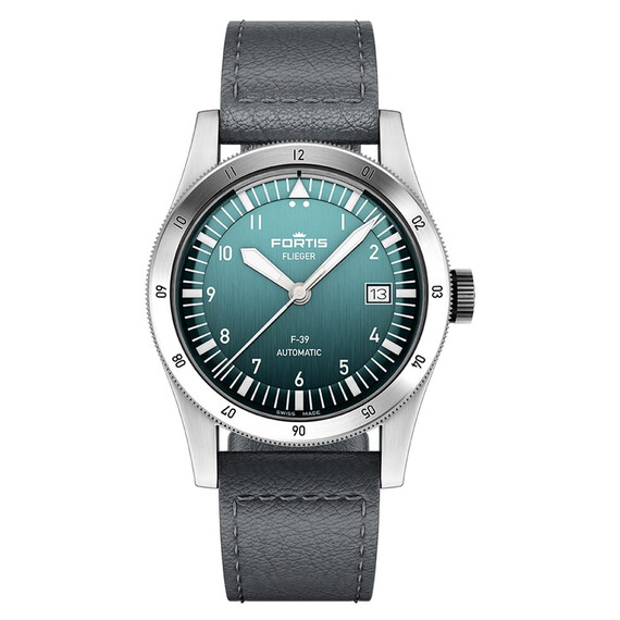 Pánské hodinky Fortis Flieger F-39 Petrol F4220020, Verze: modrá2 