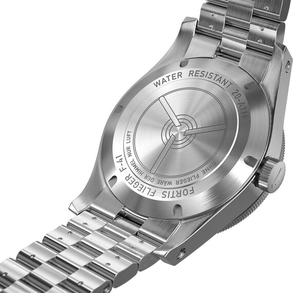 Pánské hodinky Fortis Flieger F-41 Petrol F4220021, Verze: stříbrná3 , 2 image