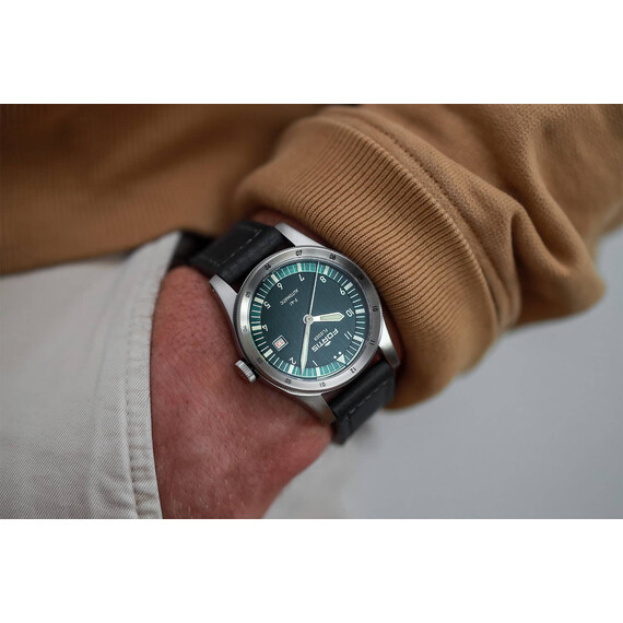 Pánské hodinky Fortis Flieger F-41 Petrol F4220022, Verze: šedá , 6 image