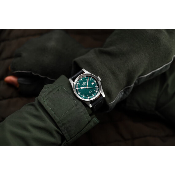 Pánské hodinky Fortis Flieger F-41 Petrol F4220022, Verze: šedá , 5 image