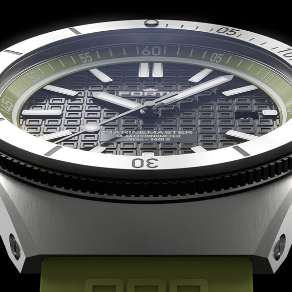 Pánské hodinky Fortis Marinemaster M-44 Woodpecker Green F8120019, Verze: zelená , 12 image