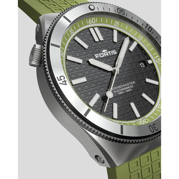 Pánské hodinky Fortis Marinemaster M-44 Woodpecker Green F8120019, Verze: zelená , 6 image