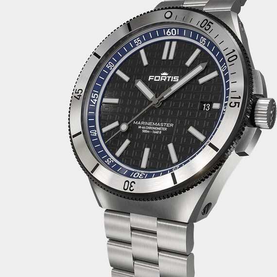 Pánské hodinky Fortis Marinemaster M-44 Ocean Blue F8120022, Verze: stříbrná4 , 2 image