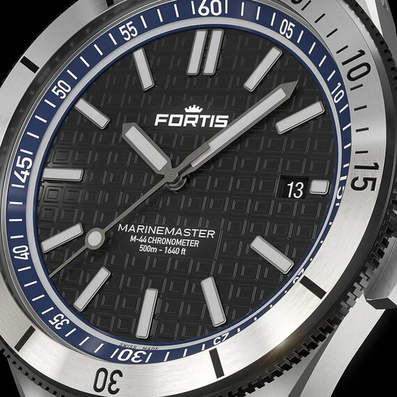 Pánské hodinky Fortis Marinemaster M-44 Ocean Blue F8120022, Verze: stříbrná4 , 9 image