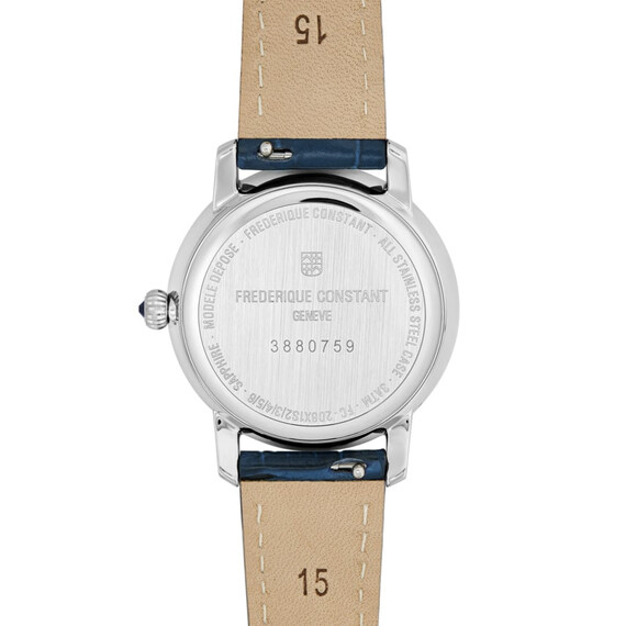 Dámské hodinky Frederique Constant Classics Slimline Ladies Moonphase FC-206MPND1S6, Verze: modrá , 2 image