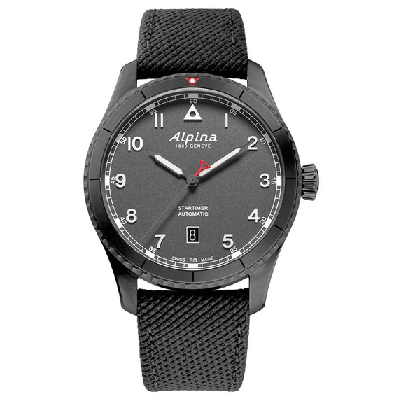 Pánské hodinky Alpina Startimer Pilot Automatic AL-525G4TS26, Verze: šedá 