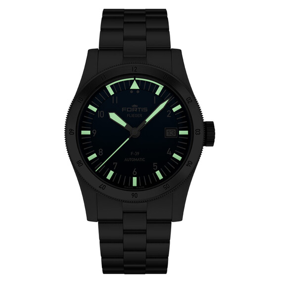 Pánské hodinky Fortis Flieger F-39 Liberty Blue F4220023, Verze: stříbrná2 , 3 image