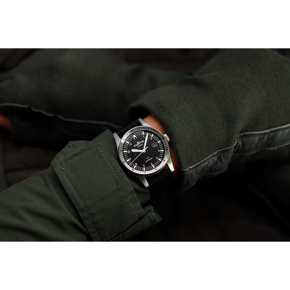 Pánské hodinky Fortis Flieger F-41 Black F4220018, Verze: černá , 6 image