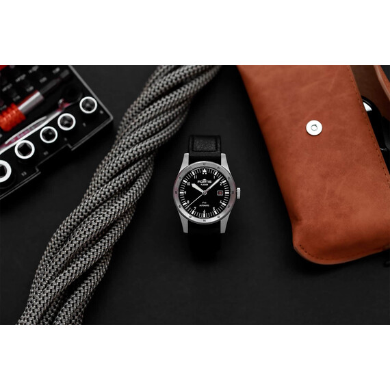 Pánské hodinky Fortis Flieger F-41 Black F4220018, Verze: černá , 7 image