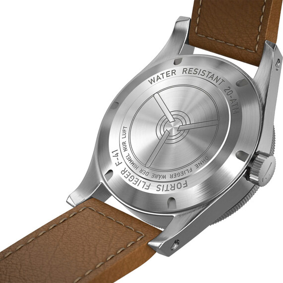 Pánské hodinky Fortis Flieger F-41 Liberty Blue F4220025, Verze: hnědá , 2 image