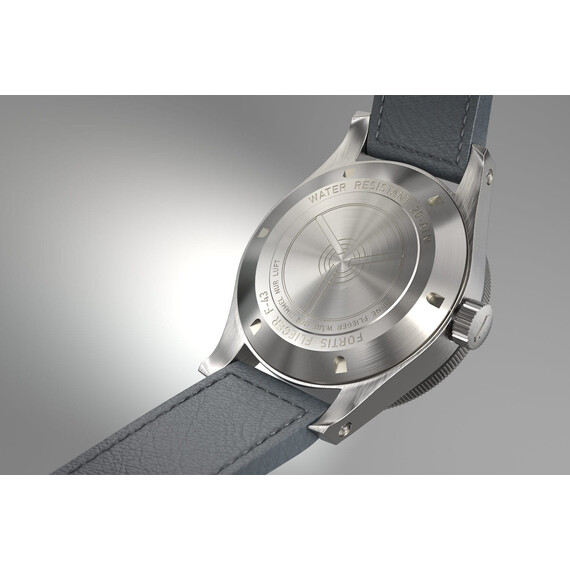 Pánské hodinky Fortis Flieger F-43 Triple-GMT Titanium F4260003, Verze: šedá , 4 image