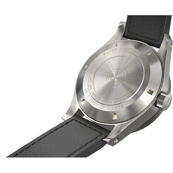 Pánské hodinky Fortis Flieger F-43 Triple-GMT Titanium F4260001, Verze: černá2 , 2 image