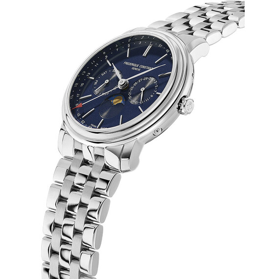 Pánské hodinky Frederique Constant Classics Index Bussines Timer FC-270N4P6B, Verze: stříbrná , 3 image