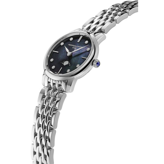 Dámské hodinky Frederique Constant Classics Slimline Ladies Moonphase FC-206MPBD1S6B, Verze: stříbrná , 3 image