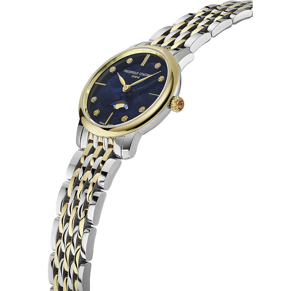 Dámské hodinky Frederique Constant Classics Slimline Ladies Moonphase FC-206MPND1S3B, Verze: žluté zlato , 3 image