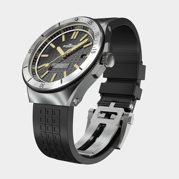 Pánské hodinky Fortis Marinemaster M-44 Black Resin F8120017, Verze: černá , 4 image