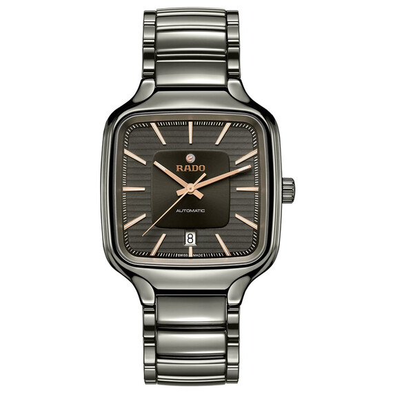 Hodinky Rado True Square Automatic R27077102, Verze: šedá 