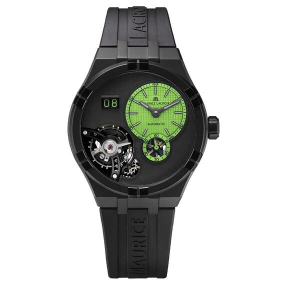 Pánské hodinky Maurice Lacroix Aikon Master Grand Date Technicolour AI6118-DLB0J-630-I, Verze: zelená , 3 image