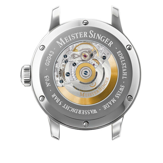 Pánské hodinky MeisterSinger No. 03 AM901G, Verze: hnědá3 , 2 image