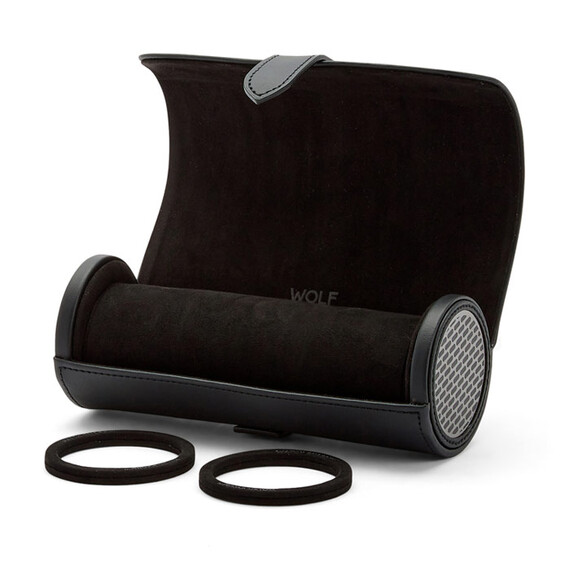 Pouzdro pro 3 hodinek WOLF Axis 488403, Verze: černá2 , 4 image