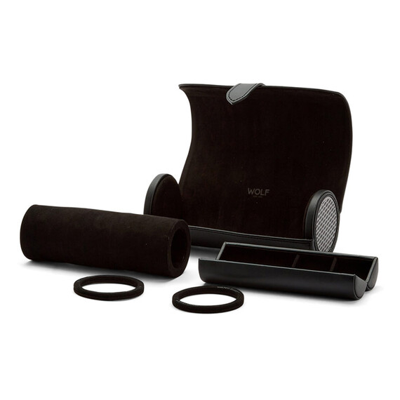 Pouzdro pro 3 hodinek WOLF Axis 488403, Verze: černá2 , 5 image