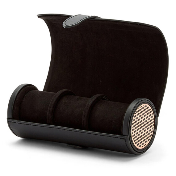 Pouzdro pro 3 hodinek WOLF Axis 488416, Verze: černá , 3 image