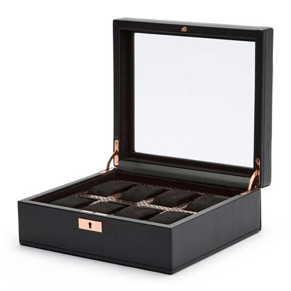 Box WOLF Axis 488016 pro 8 hodinek, Verze: černá , 4 image