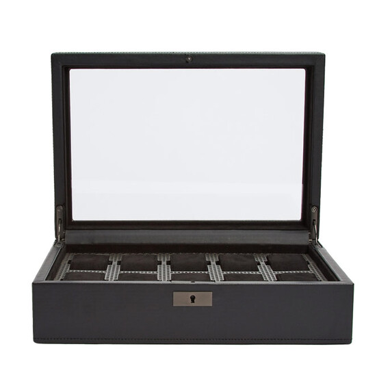 Box WOLF Axis 488103 pro 10 hodinek, Verze: černá2 , 4 image