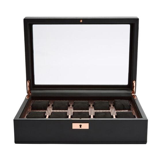 Box WOLF Axis 488116 pro 10 hodinek, Verze: černá , 3 image