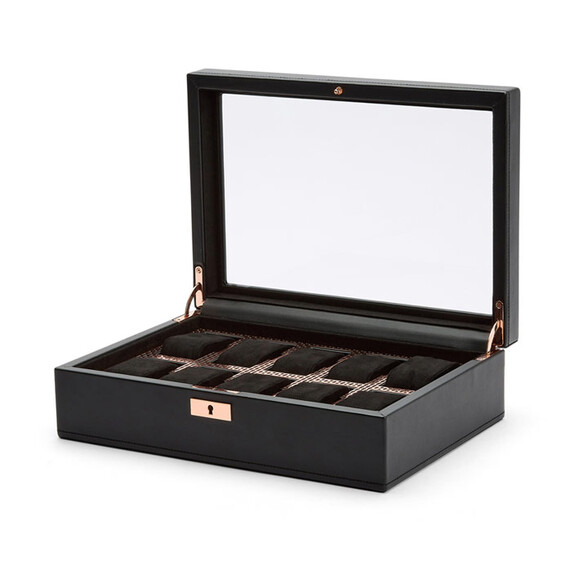 Box WOLF Axis 488116 pro 10 hodinek, Verze: černá , 4 image