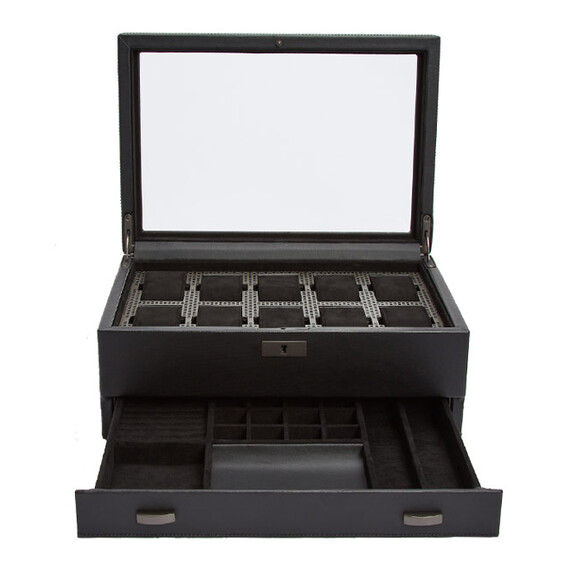 WOLF Axis 488203 box na 10 hodinek, Verze: černá2 , 3 image