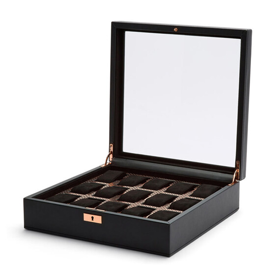 Box WOLF Axis 488316 pro 15 hodinek, Verze: černá , 3 image