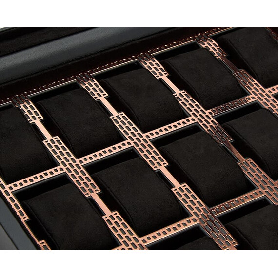 Box WOLF Axis 488316 pro 15 hodinek, Verze: černá , 5 image