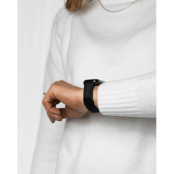 Řemínek Hirsch Arne černý 18 L - 120/80, Verze: černá, Šířka řemínku: 18, Šířka u spony: 16, Délka řemínku: L - 120/80 , 7 image