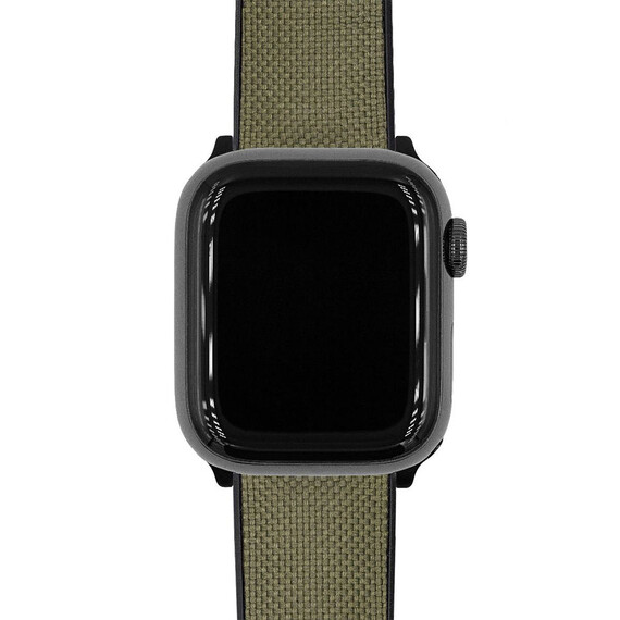 Řemínek Hirsch Arne zelený 20 M - 110/70, Verze: zelená, Šířka řemínku: 20, Šířka u spony: 18, Délka řemínku: M - 110/70 , 5 image