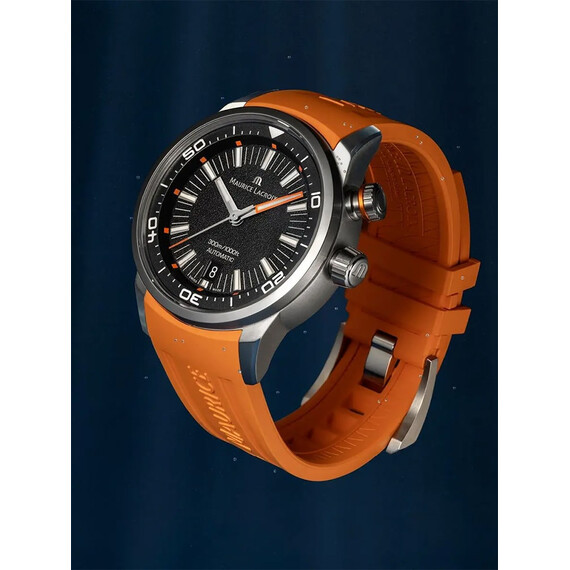 Hodinky Maurice Lacroix Pontos S Diver PT6248-SS00L-330-J, Verze: oranžová , 5 image