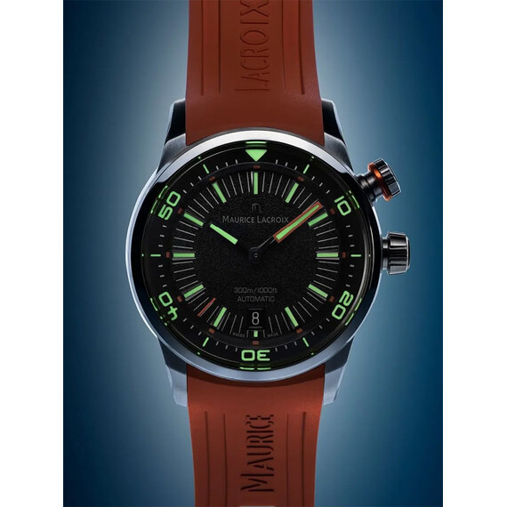 Hodinky Maurice Lacroix Pontos S Diver PT6248-SS00L-330-J, Verze: oranžová , 6 image