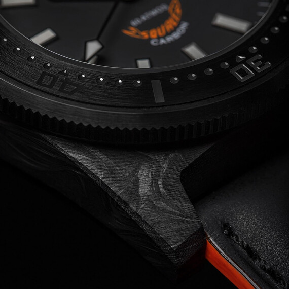 Pánské hodinky Squale T-183 Forged Carbon T-183FCOR, Verze: oranžová2 , 7 image