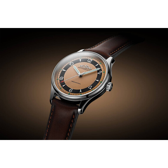 Pánské hodinky Delbana Recordmaster Mechanical 41601.748.6.188, Verze: hnědá2 , 4 image