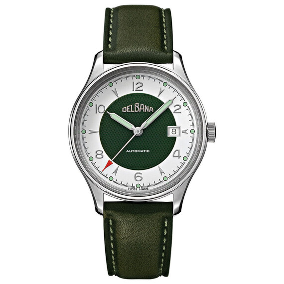 Pánské hodinky Delbana Rotonda 41603.722.6.149, Verze: zelená 