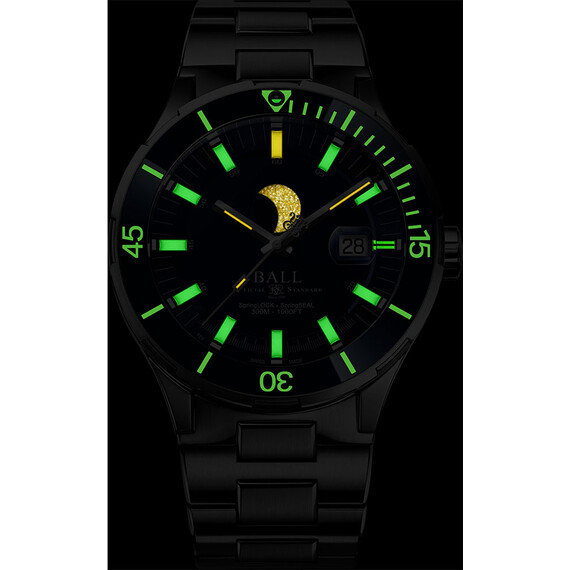 Pánské hodinky Ball Roadmaster Challenger Moonphase DM3130B-S13J-BE, Verze: stříbrná2 , 2 image