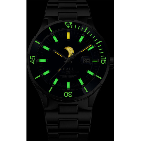 Pánské hodinky Ball Roadmaster Challenger Moonphase DM3150B-S13J-BE, Verze: stříbrná2 , 2 image