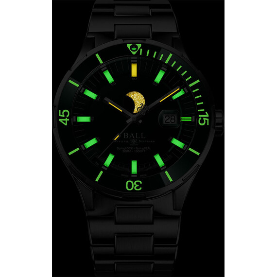 Pánské hodinky Ball Roadmaster Challenger Moonphase DM3150B-S13J-GR, Verze: stříbrná3 , 2 image