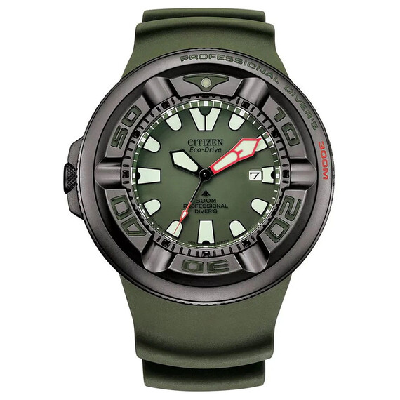 Pánské hodinky Citizen Promaster BJ8057-17X, Verze: zelená 
